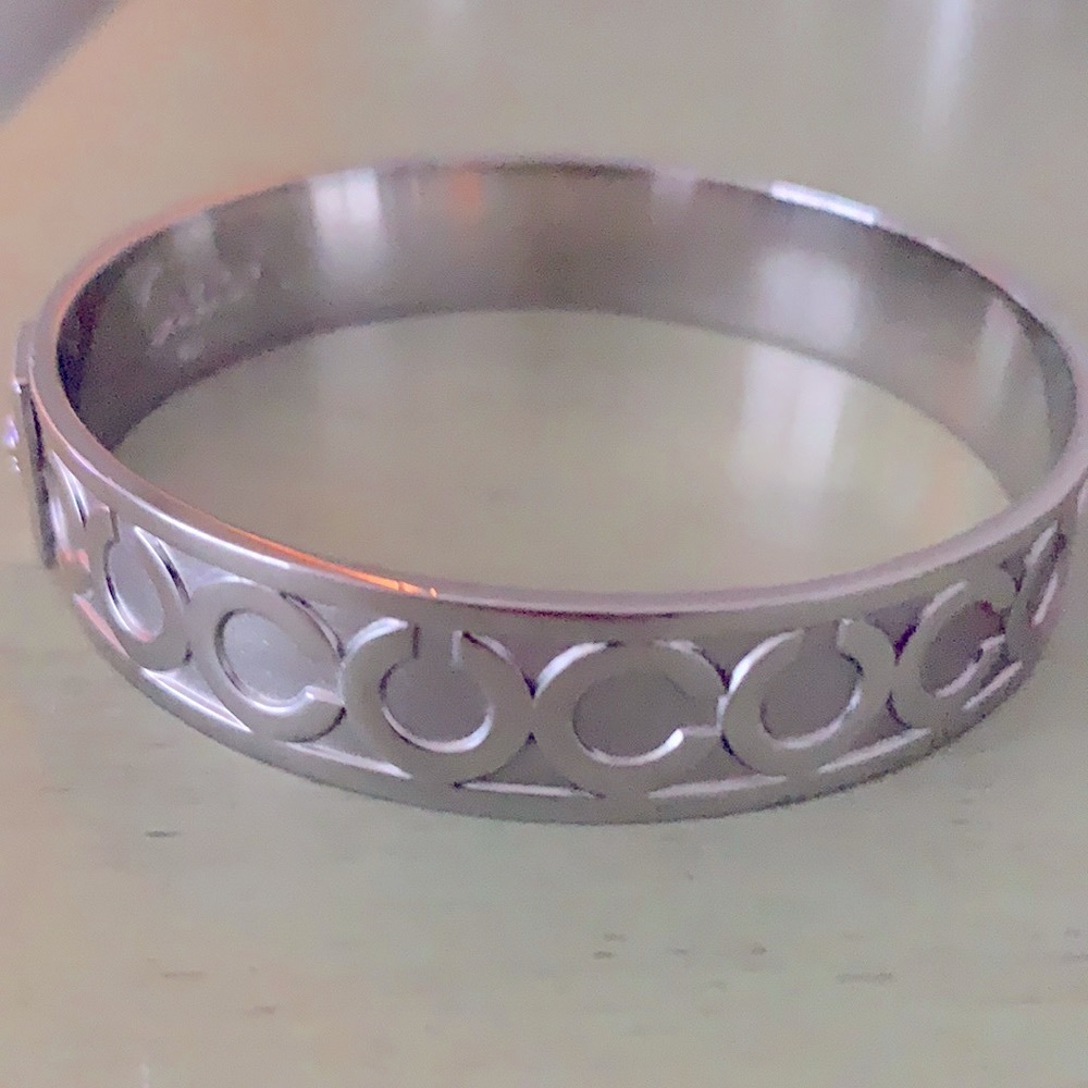 Coach Silver Bangle - image 1
